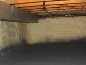 crawl space spray insulation for Florida